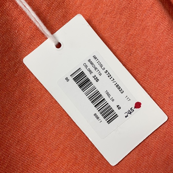 Italian Made Orange Tank SB - Picture 9 of 9